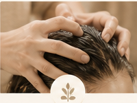 Herbal scalp purifying ritual